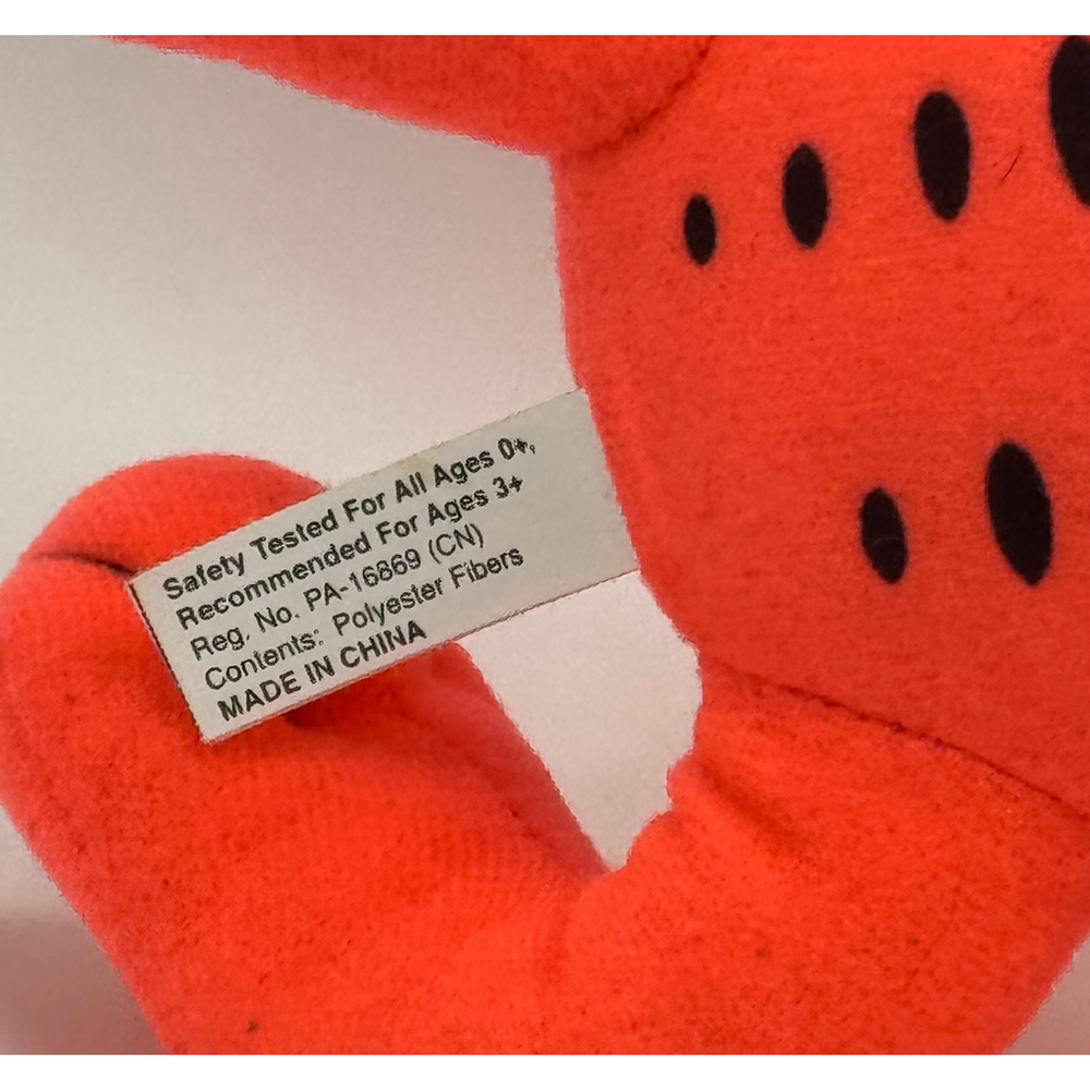 Garfield‎ Plush Toy Neon Orange Black Official - Picture 6 of 6